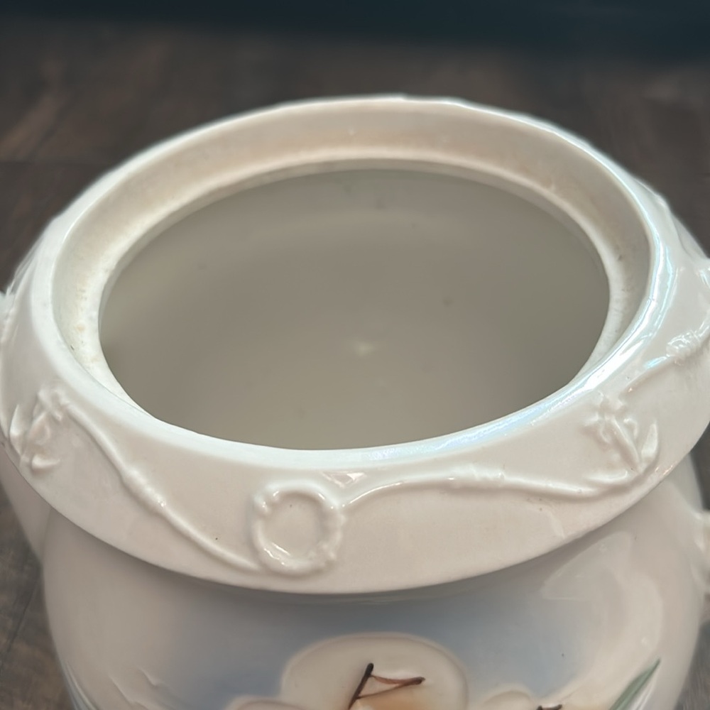 Vintage Porcelier Tea Pot with Lid Sailboat Vitreous China Made in USA Nautical - Picture 10 of 12